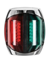 Feu de navigation LED Sphera2 bicolore 225° - 20 M boitier inox poli