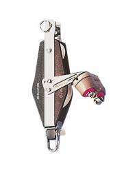 Poulie double PLASTINOX à violon tête universelle avec coinceur et ringot pour corde 10xØ45mm