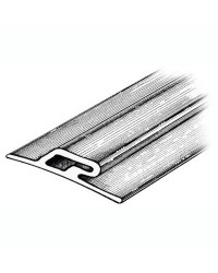 Profilé latéral pare-embruns 3.5 x 60 x 16mm - gris