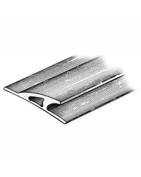 Profilé latéral pare-embruns 3 x 90 x 23mm - gris