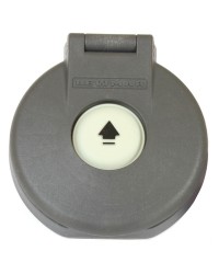 Interrupteur pour winch électrique Ø80mm - gris