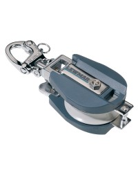 Poulie simple ouvrante LEWMAR en delrin pour corde 16mm