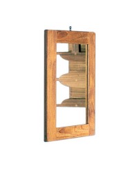 Miroir cadre en teck 275 x 375mm