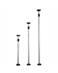Hampe télescopique de soutien de bâche 665 à 1020 mm
