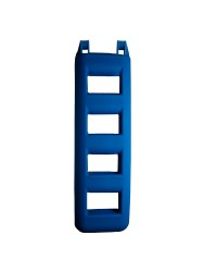 Pare-battage échelle bleu - 4 marches