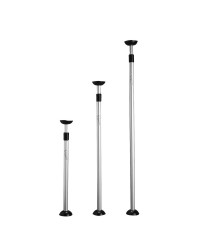 Hampe télescopique de soutien de bâche 865 à 1515 mm