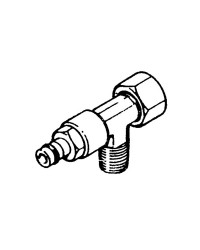 Raccord en T pour pompes Ultraflex - 3/8' (VFN38)