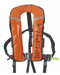 Gilet austral 180 automatique, masque, harnais, sous cutale, flashlight - orange