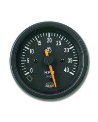 Afficheur compte-tours diesel 0-4000 RPM - G Line - Ø 84 mm - noir
