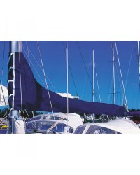 Housse de grand voile - Bleu royal - Longueur de bome 4,75 m