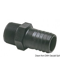Embout nylon mâle 3/4''