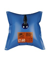 Réservoir d'eau douce souple elastomère - 120 litres - 73 x 103 cm