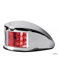 Feu de navigation Mouse Deck jusqu'à 20 m rouge babord en inox