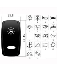 Bascule OVAL pour interrupteur Marina TOP - Pompe de cale