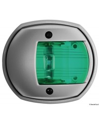 Feu vert tribord Compact 12 LED - boitier gris