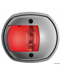 Feu rouge babord Compact 12 LED - boitier gris