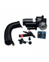 Kit pompe de lavage avec pompe de vivier - 20L/min - 12 V PLA473477