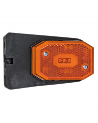 Feu avant à LED avec étrier lumière orange 02.021.51