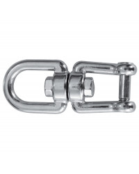 Emerillon double oeillet AISI 316 8 mm 01.438.01