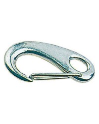 Mousquetons en inox avec ouverture à ressort 100 mm