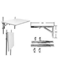 Bras inox support table (paire) 303x165 mm