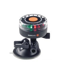 NAVISAFE Navilight 360° tricolore 2NM avec base ventouse comptible GoPro