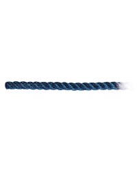 CORDAGE polyester amarrage 3 torons ø20 mm bleu