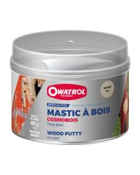Mastic à bois COSMOBOIS - chêne moyen - pot de 0,5 kg