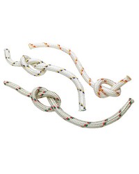 Ecoute Polyester blanc ø14 mm témoin vert et rouge