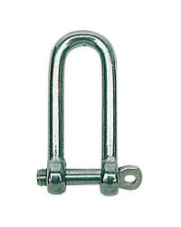 Manille longue inox ø4 mm