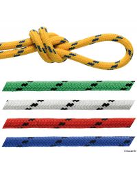 Corde en polyester haute résistance ø6 mm blanc