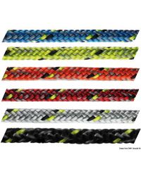 Drisse dyneema/polyester Noir - ø4 mm
