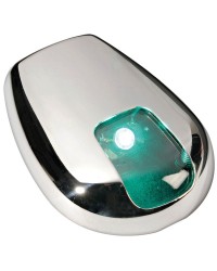 Feu de navigation LED Sea-Dog pour paroi vert 112,5° - 20 M