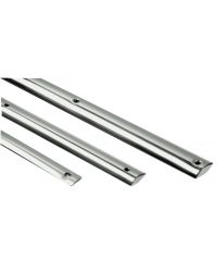 Profilé demi-rond inox 21x5,5mm X 3M