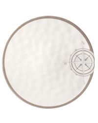 Assiette antidérapante - plate - diamètre 25cm
