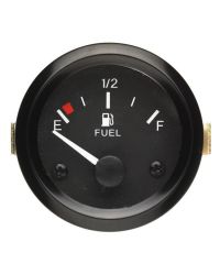 Afficheur niveau de carburant 240-33 Ohms - Ecoline - Ø 52 mm - Fond noir