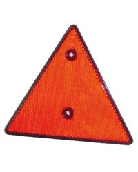 Catadioptre triangulaire - rouge