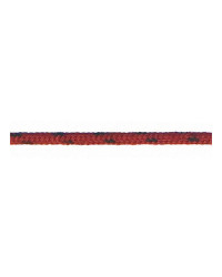Drisse polyester 24 fuseaux - Ø 12 mm - rupture 2300 kg - rouge