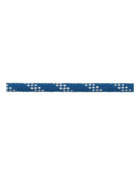 Drisse polyester 24 fuseaux - Ø 8 mm - rupture 1100 kg - bleu