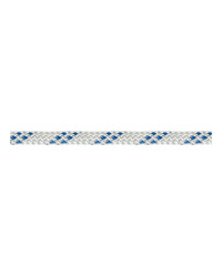 Drisse polyester 32 fuseaux - Ø 8 mm - rupture 1200 kg - blanc