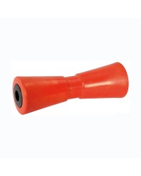 Roue centrale quille polyuréthane avec noyau en acier 93x286 trou 21 - orange