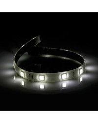 Bande d'éclairage d'ambiance flexible 15 LED blanc 500mm
