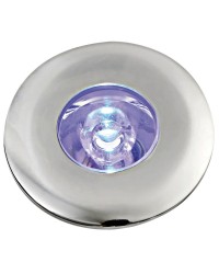 Lumière LED de courtoisie ronde à clipser led blanc
