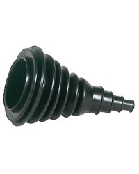 Soufflet passe câble caouchouc noir ø74 mm exterieur