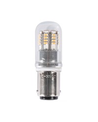 Ampoule LED SMD culot BA15D avec protection en verre pour spots 3W