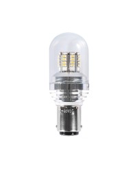 Ampoule LED SMD culot BA15D avec protection en verre pour spots 3,5 W