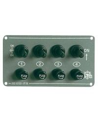 Tableau électrique Grey 4 interrupteurs