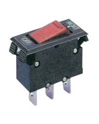 Disjoncteur a bascule thermique avec voyant lumineux 5A