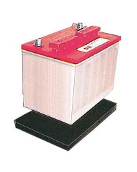 Support caoutchouc pour batterie 125A