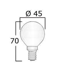 Ampoule culot E14 12V
